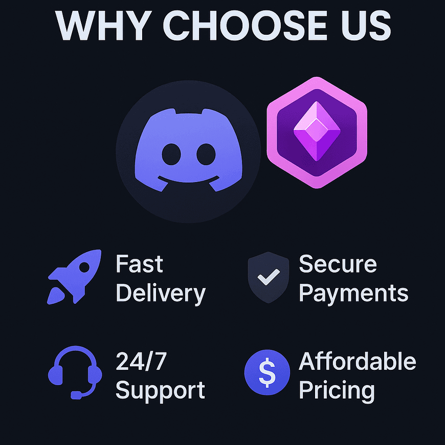 why choose us for discord boosts
